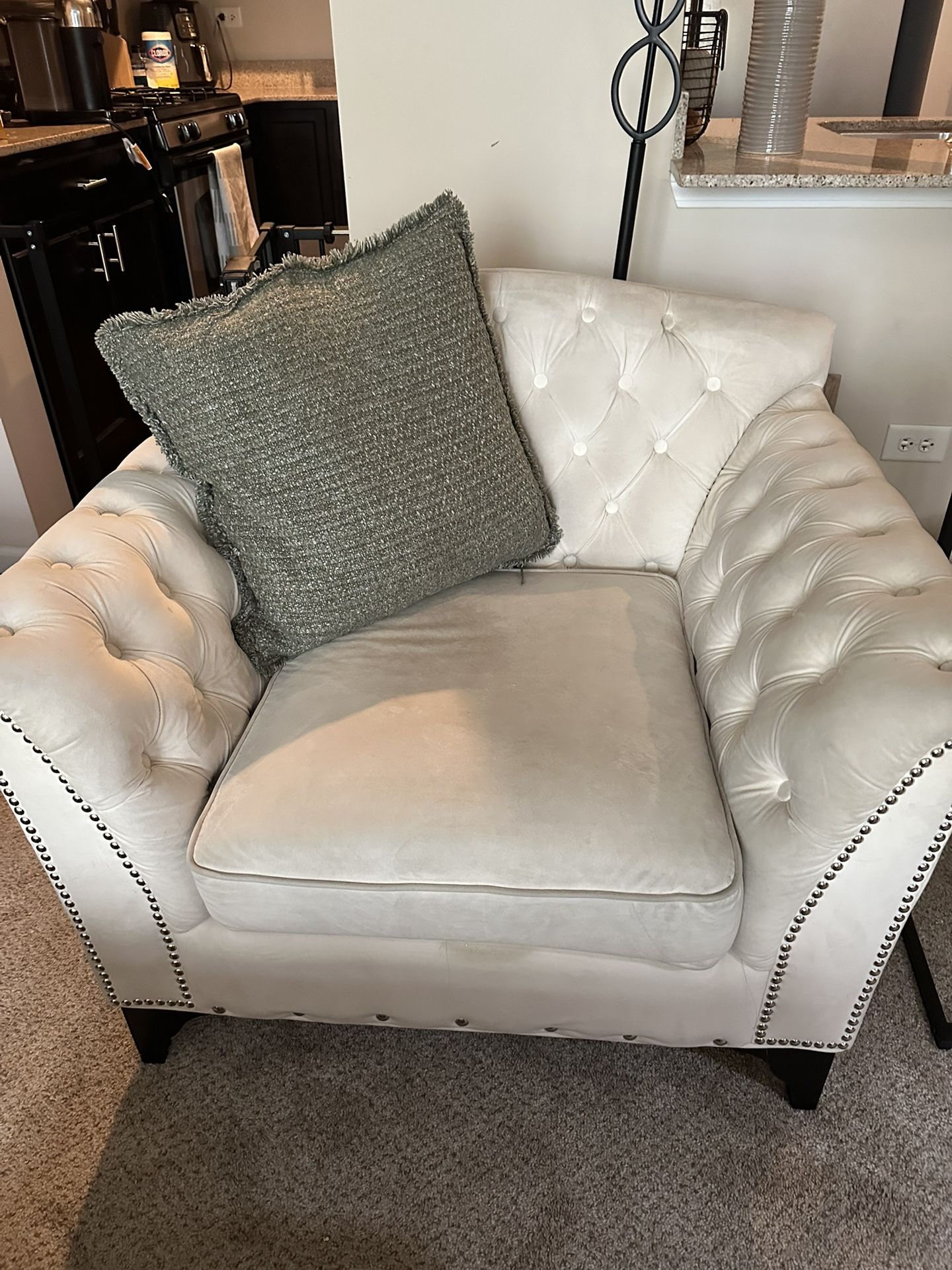 Oversized Lounge Chairs - Set Of Two