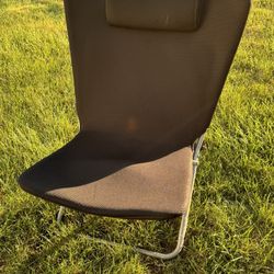 Folding Game Chair With Headrest 