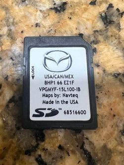 Mazda BHP1-66-EZ1F Navigation SD Card 2016 - 2017 Mazda	 CX-3