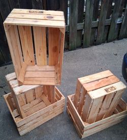 Wooden Fruit Crates $12 each