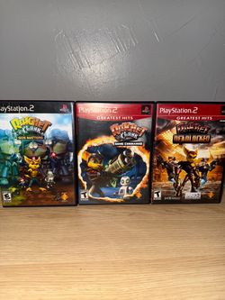 Ratchet & Clank PS2 Bundle – Lot of 3