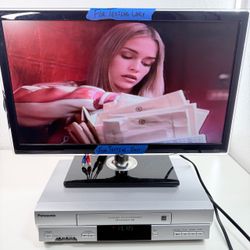 Panasonic PV-V4525S VHS VCR Player 4 Head Hi-Fi Stereo Tested No Remote