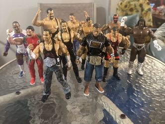 Wrestling Figures Good Condition