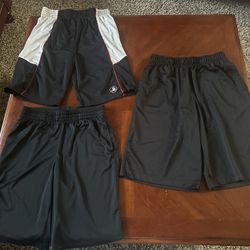 🗣 Athletic Wear Shorts LOT Size 14 Youth Kids by Body Glove, Jordan and Cat and Jack