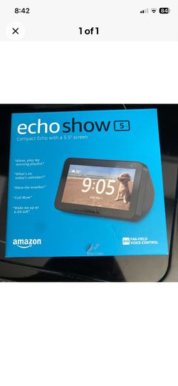 Echo Show 5 (5.5 inch screen)