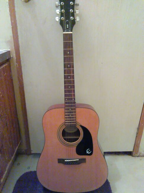 Acoustic Epiphone Guitar