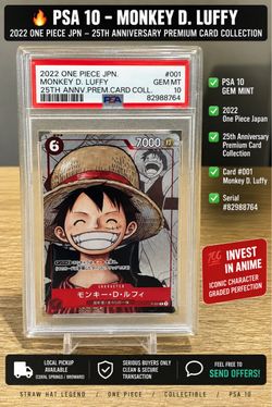 2022 One Piece Japanese Monkey D. Luffy