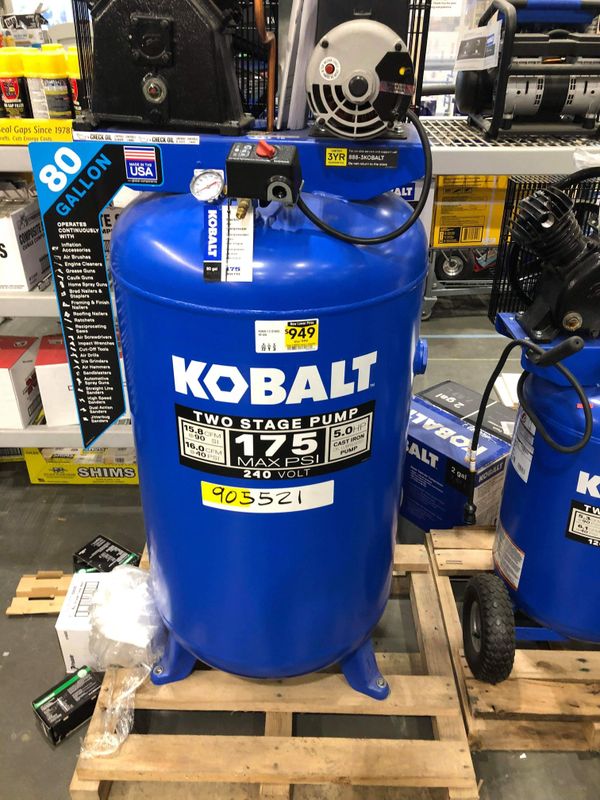 kobalt air compressor