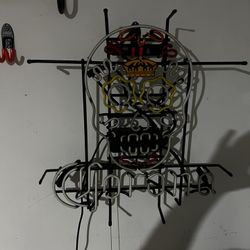 Neon Sign, Corona Sugar Skull