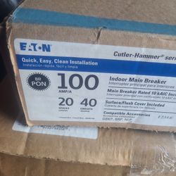 New Sudpanel Indoor 100 Amp 20 Spaces 40 Circuiitos