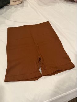 Brown Biker Shorts