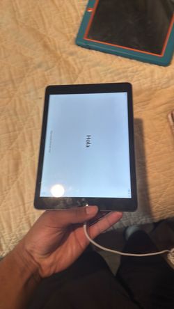 Space grey iPad