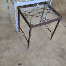 Free 2 Galss Side Tables 