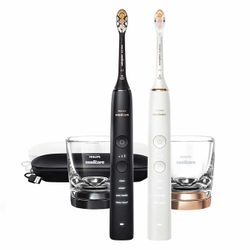 Philips Sonicare DiamondClean [ no brush heads] Connected Rechargeable Electric Toothbrush, 2-pack - Retail $299