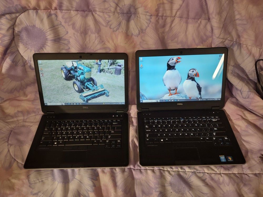 2-Dell Laptops, SSD, FAST, with Carry Bag