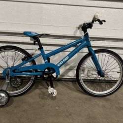 Kids Bike With Hand Brake And Training Wheels