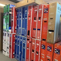 Tv 50-86 $55 Down Takes The Tvs On Financing Free Delivery Six Month Warranty $269-$1498