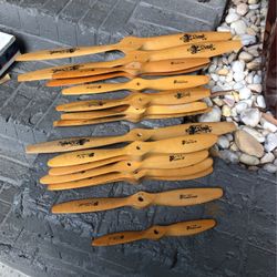 RC Wood Airplane Propellers