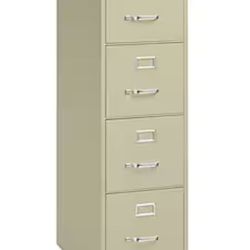 Filing Cabinet - 4-Drawer Vertical File Cabinet, Letter Size, 
