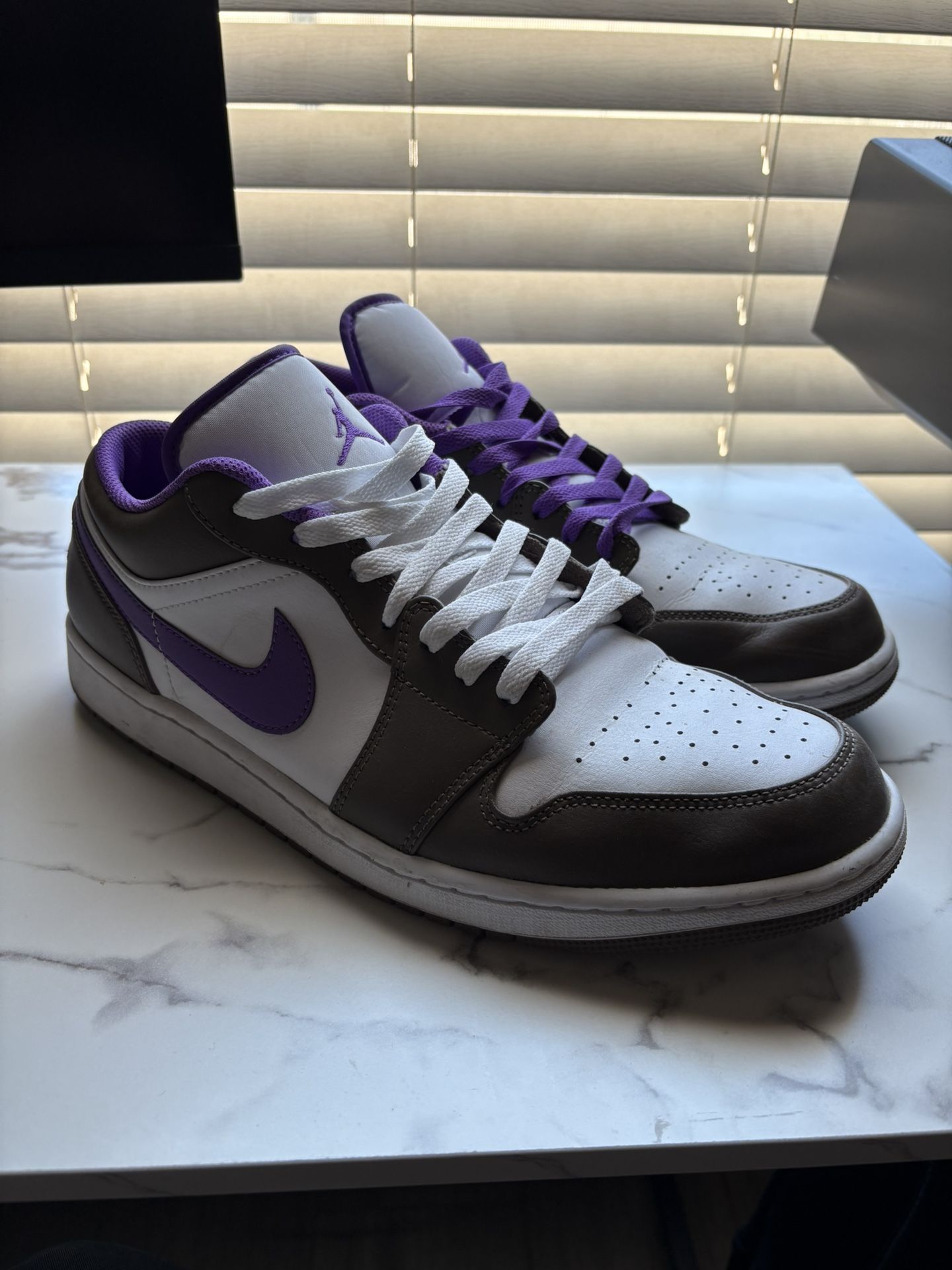 Air Jordans - Shoes - Size 13 - Brown & Purple