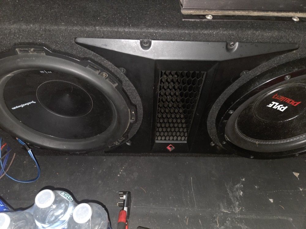 Subs And Amp Set 100 Today Only