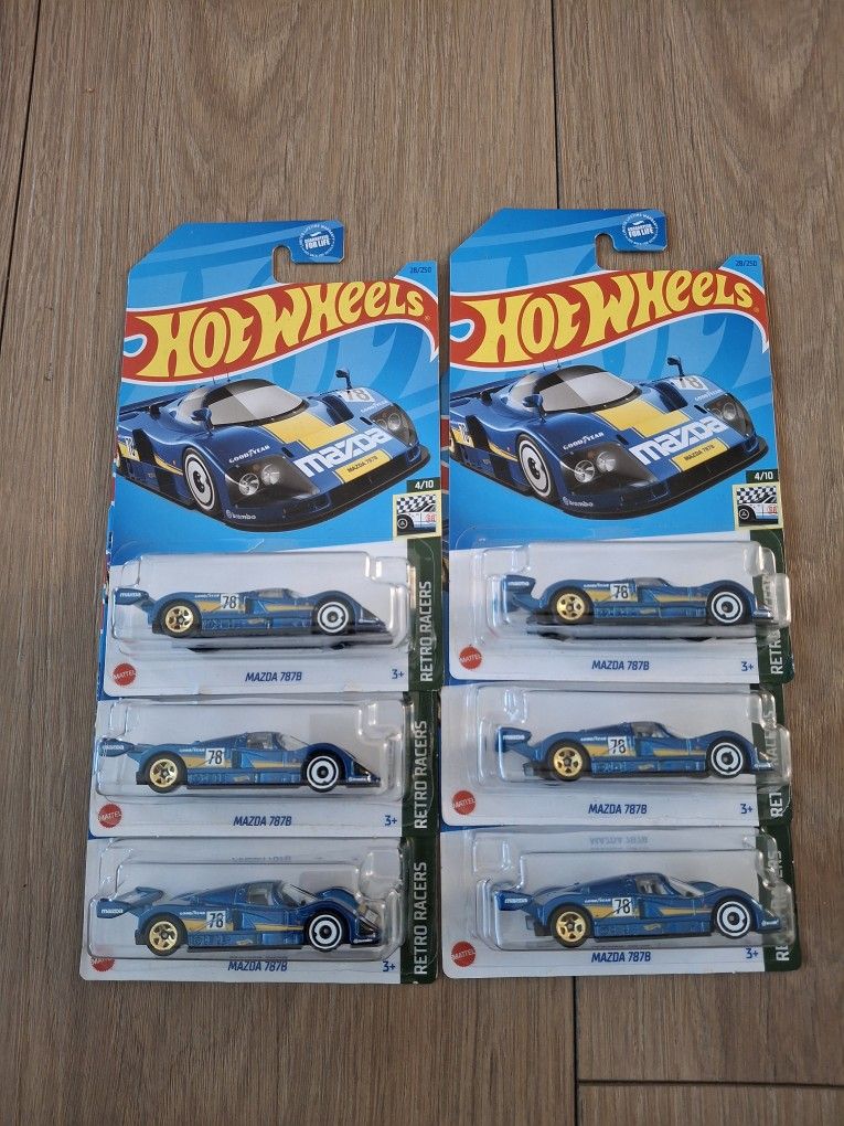 Hotwheels Mazda 787B$3 Each Or Trade