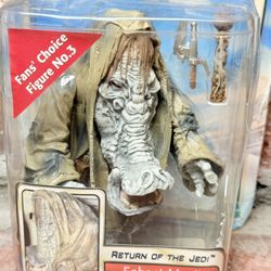 Star Wars ROTJ Ephant Mon Jabba Fan's Choice Action Figure Hasbro 2002 