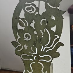 Vintage tea light holder  shadow maker