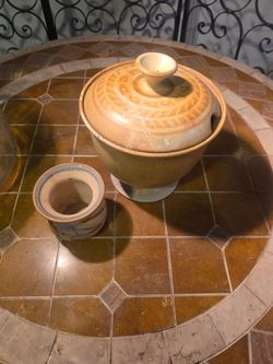 Japanese handmade  clay pots
