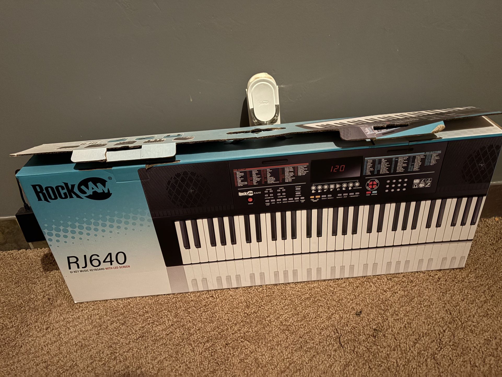 Rockjam RJ640 61 Key Keyboard