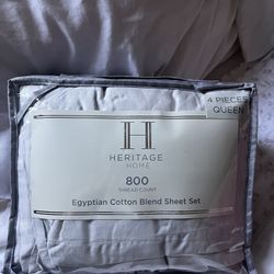 Queen Sheet Set  Sage