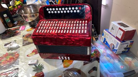 Weltmiester Diatonic Band tester Button Accordion Man German