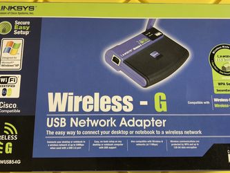Linksys Wireless-G USB Network Adapter WUSB54G