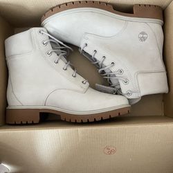 Jayne 6 In Waterproof Light Taupe Nubuck