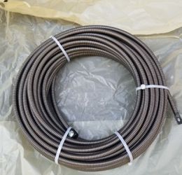 General Wire 3/8 -in x 75 ft Galvanized Wire Drain Auger