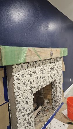 Rustic Mantle 71inches