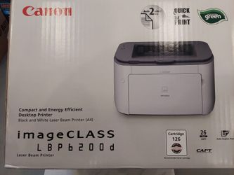 Canon imageCLASS Monochrome Laser Printer LBP6200D Brand New 