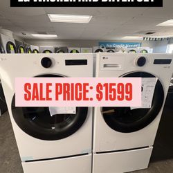 LG Washer And Dryer Set 