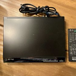 Sony DVD Player With Remote