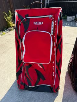 Grit HTFX Tower Hockey Bag — Red (also have black)