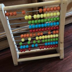 Wooden abacus