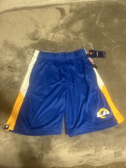 Men’s LA Los Angeles Rams NFL Fanatics Blue/White/Yellow Shorts