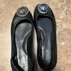Michael Kors Black Flats