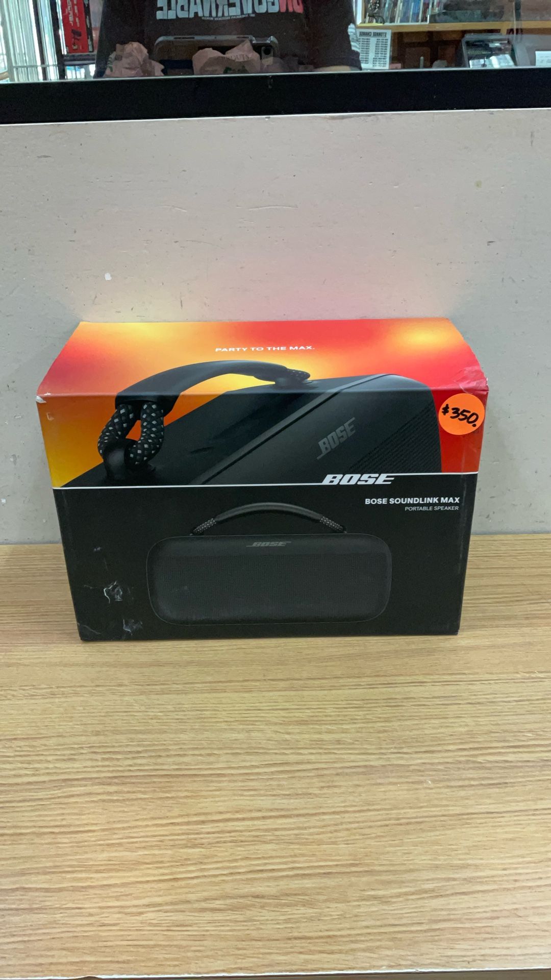 BOSE SOUNDLINK MAX PORTABLE SPEAKER.