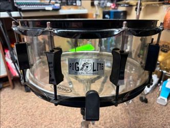 Pork Pie Pig Lite Acrylic Snare Drum