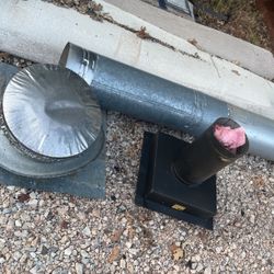 Through The Roof Wood Burning Flue