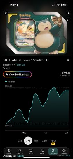 TAG TEAM Tin [Eevee & Snorlax GX]