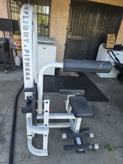 AB Abdominal And Back Fitness Workout Exercise Home Gym Weight Machine 