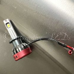 H11/H8/H9 LED Headlight Bulbs, 6500K Fog Lights Car Bulb, 12000Lm DRL or Low Beam, Halogen Replacement Headlight with Fan 