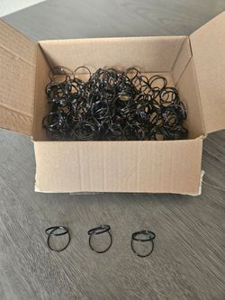 139 Black metal wedding name card holders